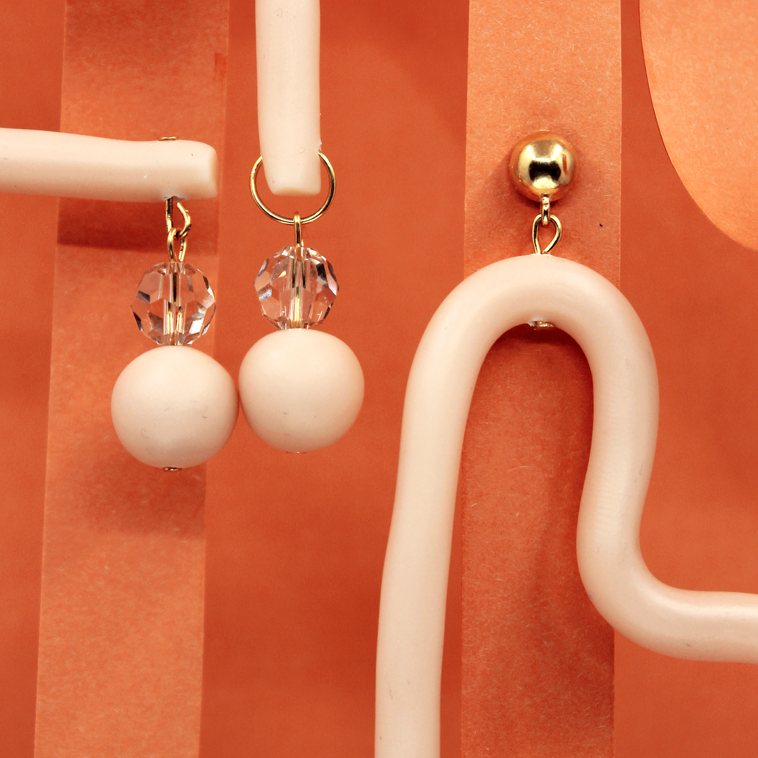 mallorca love blush earring