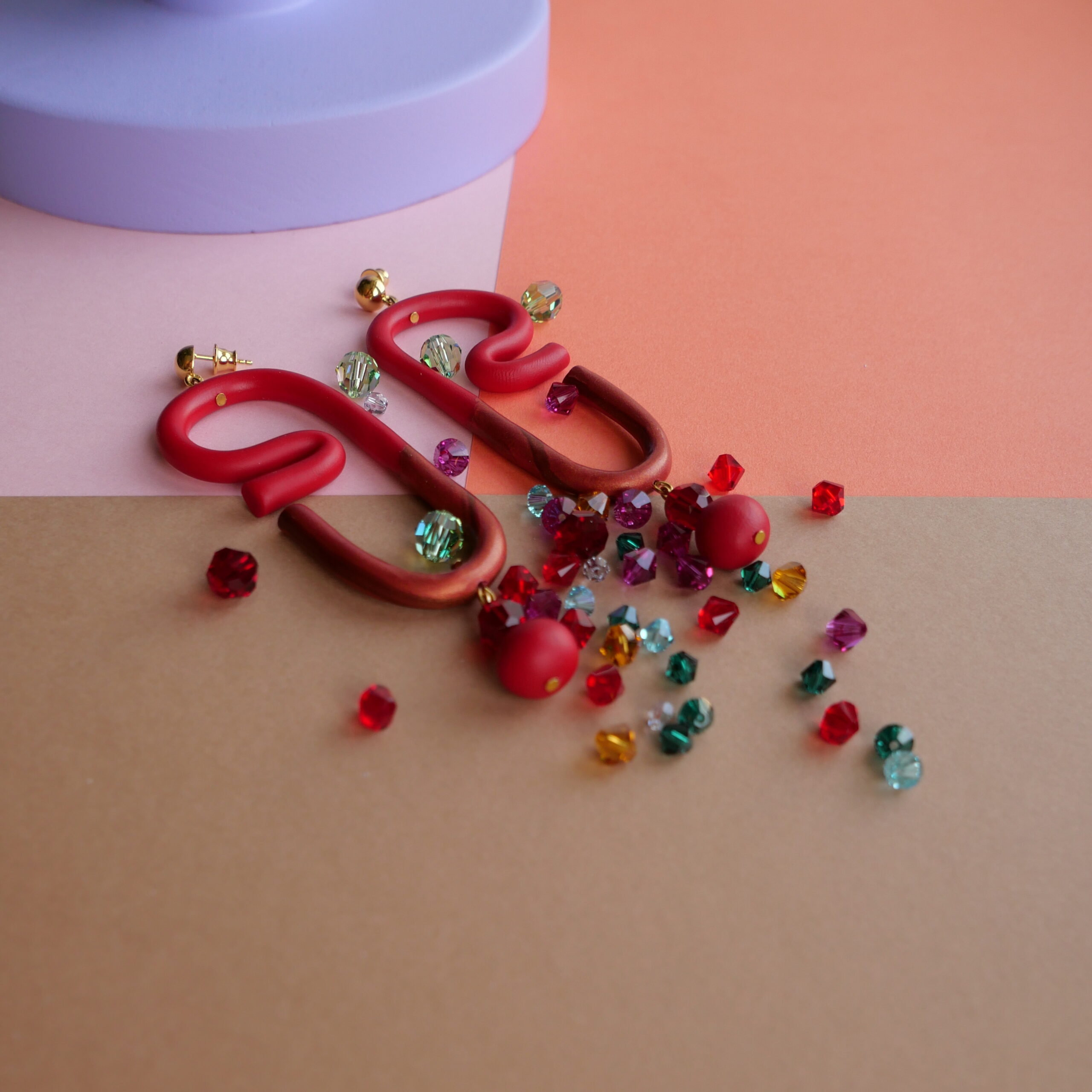 way things form earrings