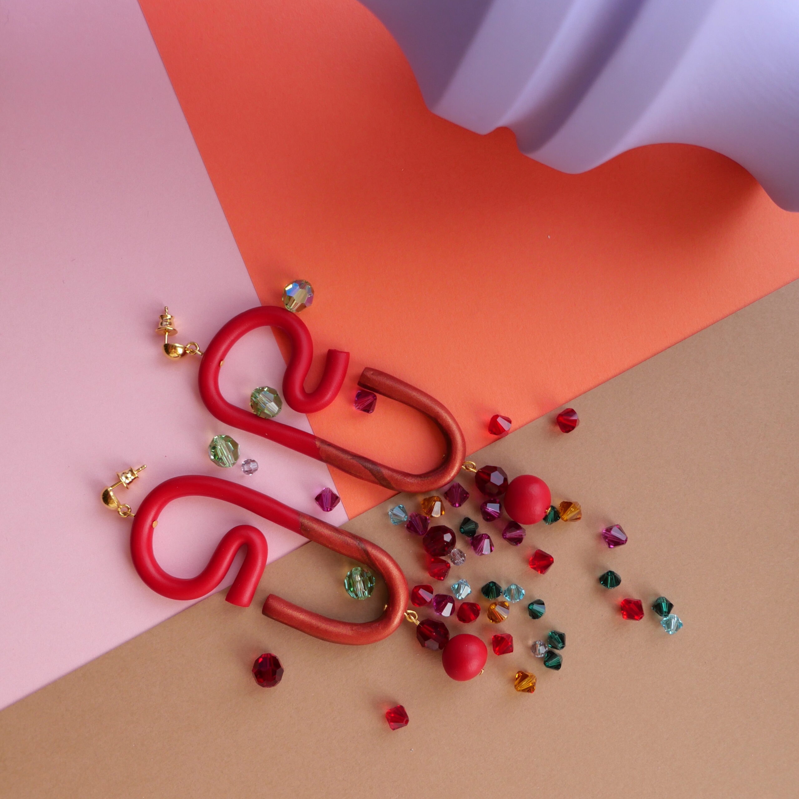 way things form earrings